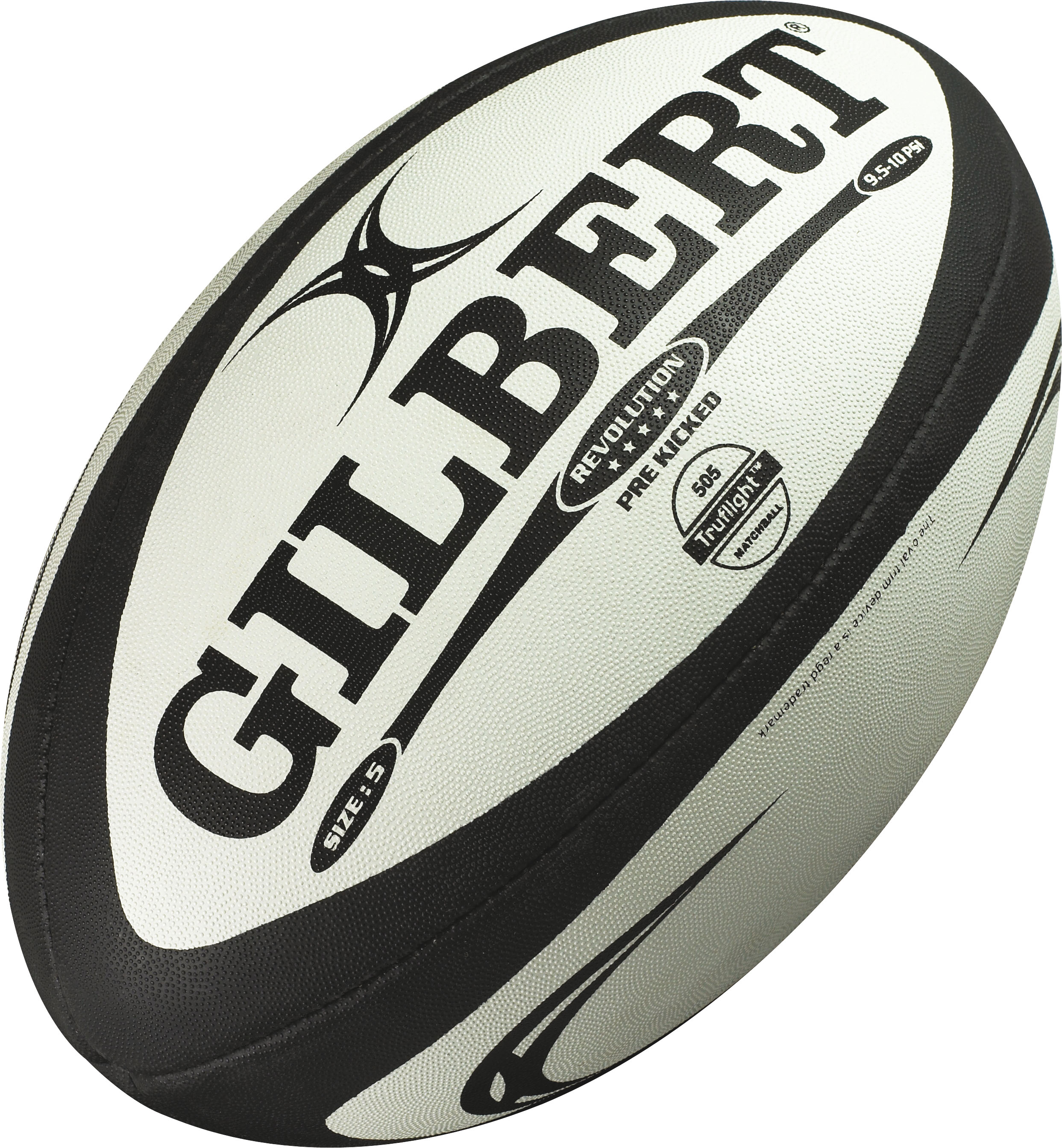Ballon rugby Gilbert - Revolution X Noir/Gold Noir, à personnaliser avec le logo de votre club. Ballon rugby Gilbert - Revolution X Noir/Gold Noir